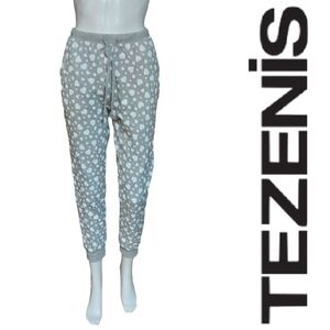 Tezenis White Heart Print Joggers